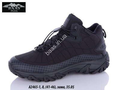 Мужские кроссовки Baas зима A2465-1 VS
